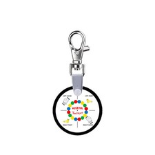 Hospital Twister Smart CodeClip Keychain Digital Badge Buddy