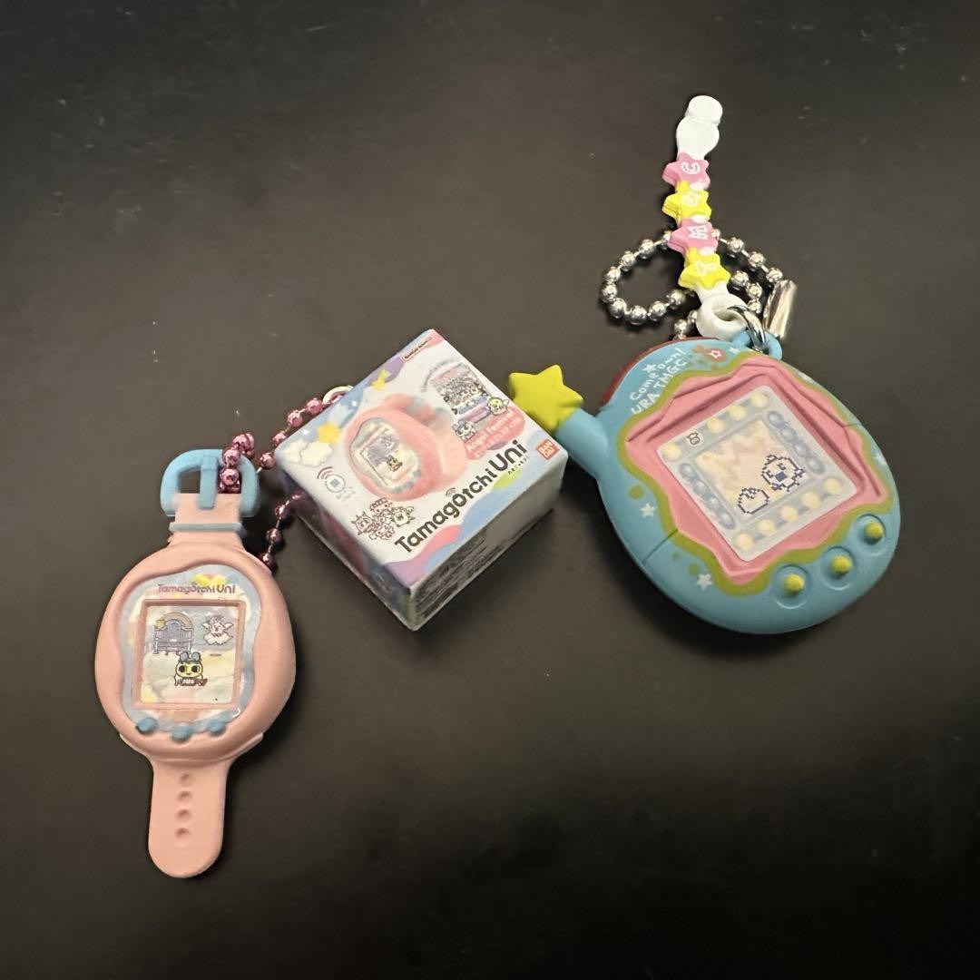 Tamagotchi Uni Angel Festival Miniature Charm Set Gashapon