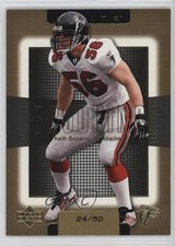 2003 Upper Deck Finite Gold /50 Keith Brooking #44 7v7