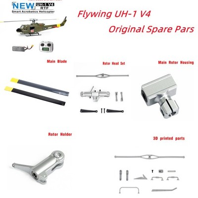 Flywing UH-1 V4 Hubschrauber Original Parts Main Rotor Rotor Head Rotor Holder
