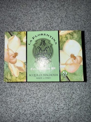 La Florentina Italy Acqua Di Magnolia Handmade Luxury Bath Soap 10.5 oz Magnolia