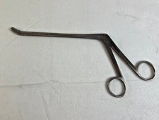 SSI Ultra 57-2244 4mm x 10mm Up x 6" Spurling IVD Rongeur Neurology Orthopedics