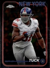 2024 Topps Chrome #142 Justin Tuck New York Giants