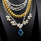 147 Pc Higher End Vintage Estate Costume Jewelry Lot Rhinestones & More Lot 861 — photo 7