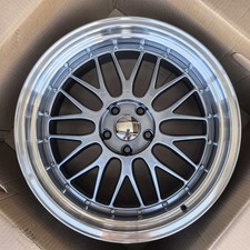 New Set 18 Inch Bbs Lm Style Wheels Rims 18x8 18x9 3330 5x114.3 Cb 73.1