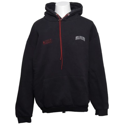 Boohoo Man, Kapuzenpullover, Größe: XL, Schwarz/Grau, Herren #eqD