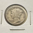 1925 90% SILVER MERCURY DIME VERY GOOD+ BETTER DATE PHILADELPHIA MINT