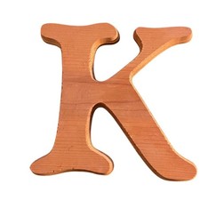 Wooden Letter K Craft Decor Wall Hanging Home Accent