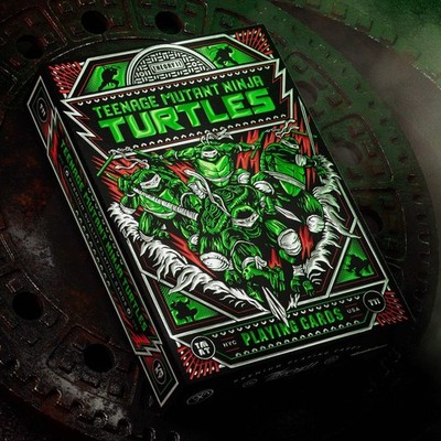 Teenage Mutant Ninja Turtles Playing Cards Theory11 Premium USPC T1183