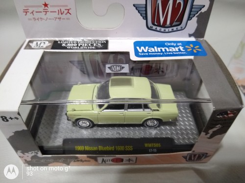 M2 Machines AUTO-JAPAN 1969 Datsun Bluebird 1600SSS Lot Of 2 Walmart 1:64 - Picture 6 of 12