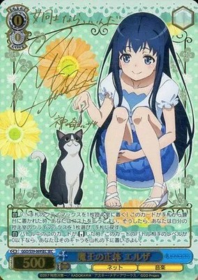 Sword Art Online GGO SEC Booster Card Japan Anime Game Collectible
