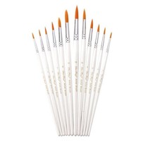 12X Aquarell-Acrylpinsel KüNstlerpinsel Malpinsel Zeichenbedarf