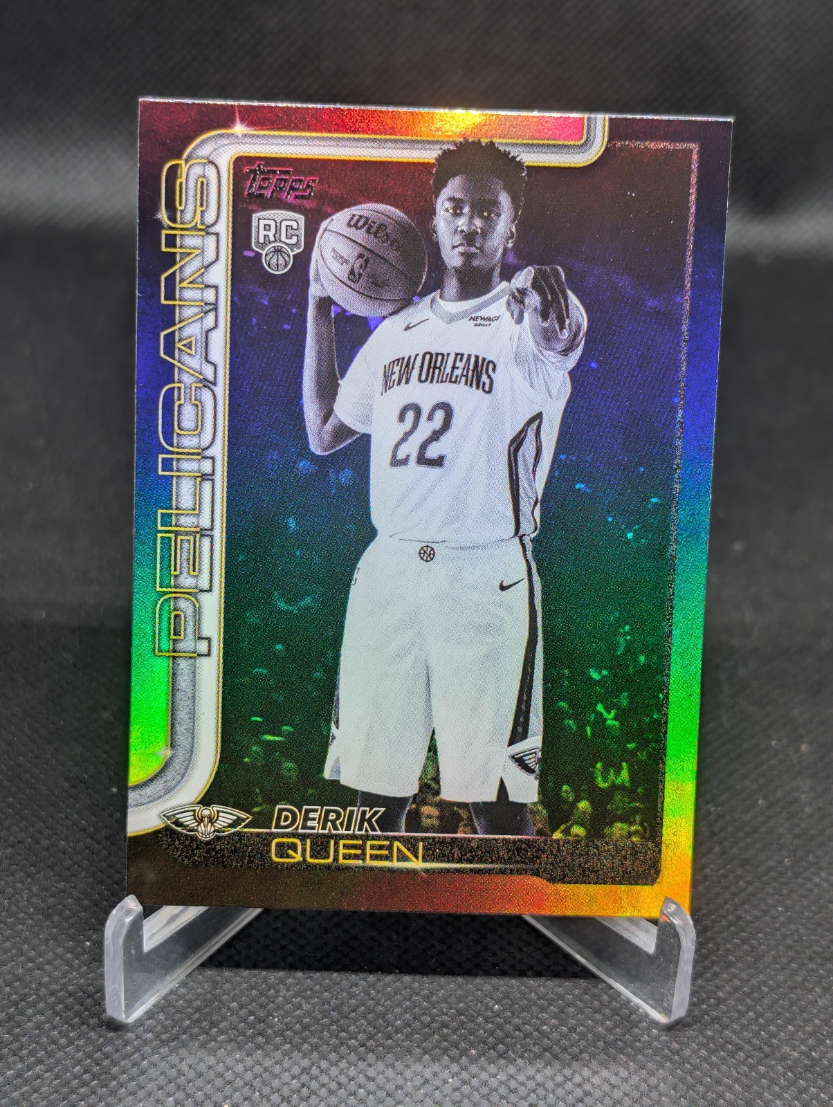 2025-26 Topps - Derik Queen Blackout #213