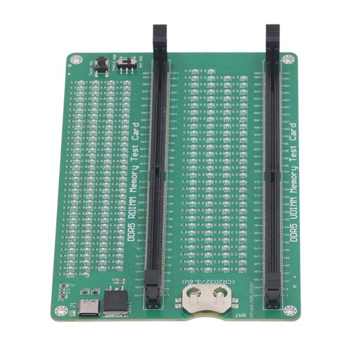 DDR5 Memory Tester PCB Desktop DDR5 Memory Test Card With LED Indicator For C FG - Afbeelding 4 van 22