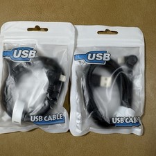 USB 2-Pack USB A to Charging Data Cable for "A" Specific Phone or Pad New
