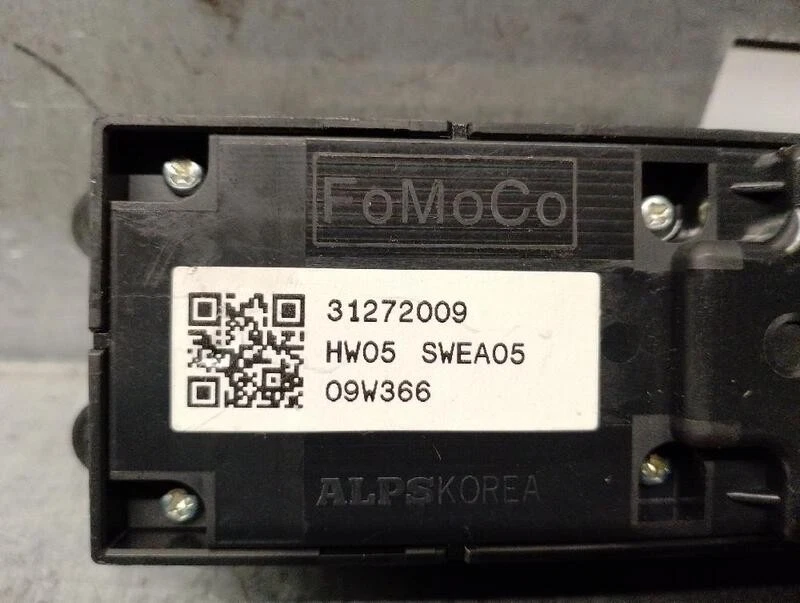 31272009 comando alzacristalli anteriore sinistro per VOLVO S60 II (134) 5378676 - Immagine 3 di 3