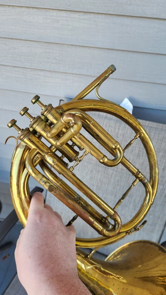 Mellophone Ditson Victory en Eb, Boston Foto 4 de 4