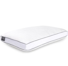 Pillow King Size 1 Pack,Shredded Memory Foam Bed Pillow with 2" Gusseted and...
