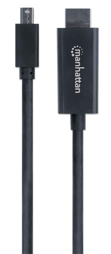Manhattan Mini DisplayPort 1.1 to HDMI Cable, 1080p@60Hz, 1.8m, Male to Male, Bl - 第 4/4 張圖片
