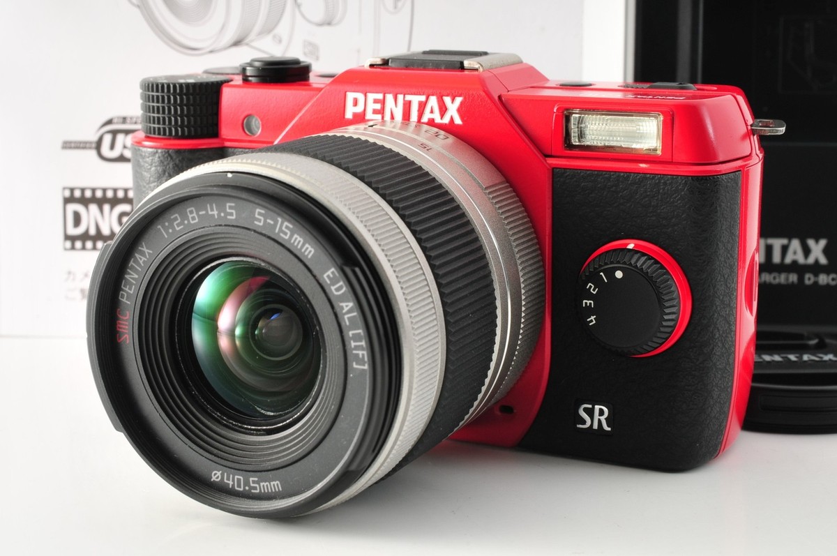 PENTAX Q10 本体 02 STANDARD ZOOM MINT] Pentax Q10 Red 02 STANDARD ZOOM lens From JAPAN | eBay