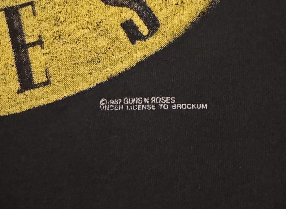 1987 Guns N Roses T-shirt View 3
