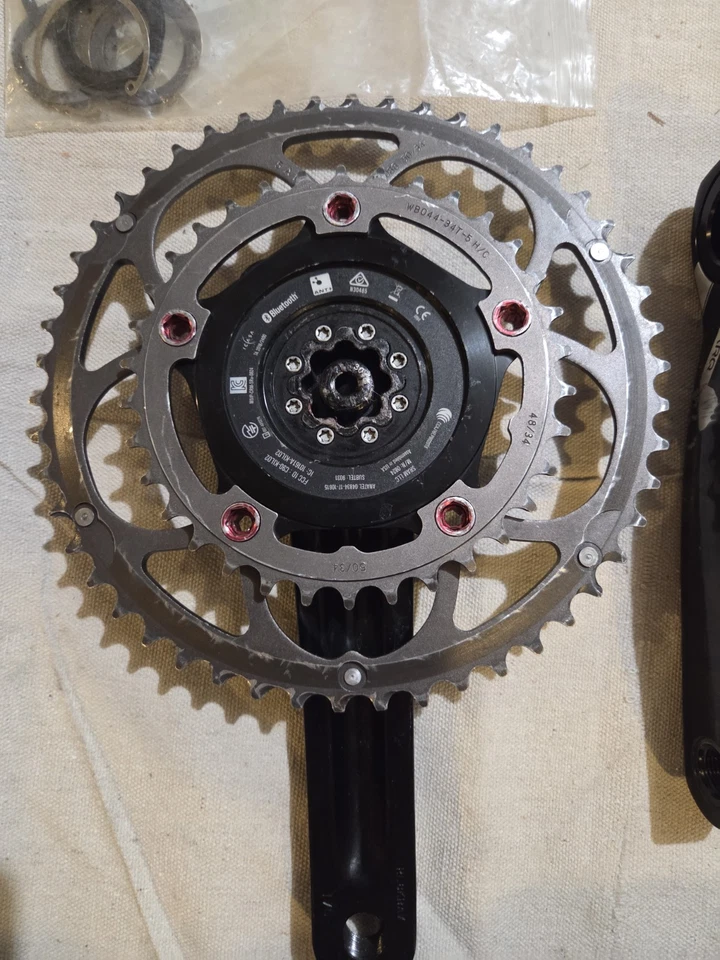 Кривошипный измеритель мощности Sram Quarg Dzero 170 мм 50/34 11 скоростей. Документы в комплекте. - Изображение 2 из 4