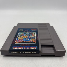 Ghosts 'n Goblins [5 Screw] (Nintendo NES, 1986) Cartridge Only Authentic Game