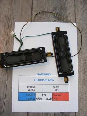 haut-parleurs / enceintes pour SAMSUNG LE40B551A6W - Photo 1/4