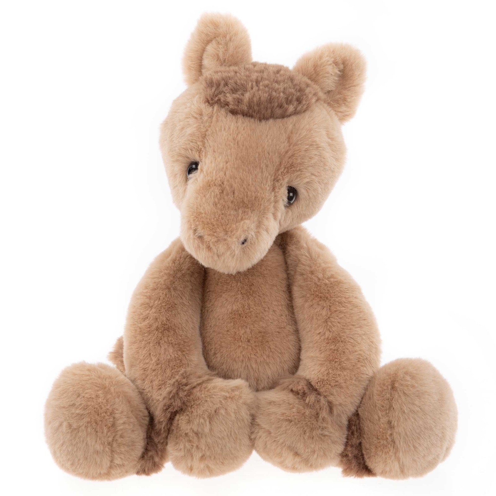 Charlie Bears  Bear and me Clip Clop Pony - Oatmeal Brown