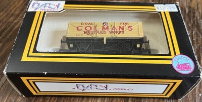 Dapol 7 PLANK COAL FOR COLMAN S MUSTARD Open Wagon OO Scale Train Car B167