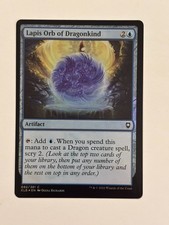 Lapis Orb of Dragonkind Commander Legends: Battle for Baldur's Gate Foil