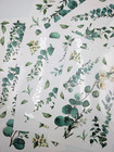 Large Eucalyptus Stickers Green Leaves Wall Decals 8 sheets
