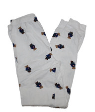 Polo Ralph Lauren Polo Bear Leggings Fitted Pants USA Flag Girls Size 10 White