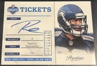 2012 PANINI PRESTIGE RUSSELL WILSON NFL DRAFT TICKETS AUTO #31