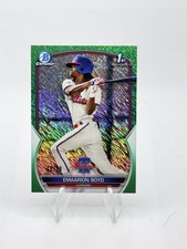 2023 Bowman Emaarion Boyd Chrome Prospects Green Shimmer Refractor Phillies /99