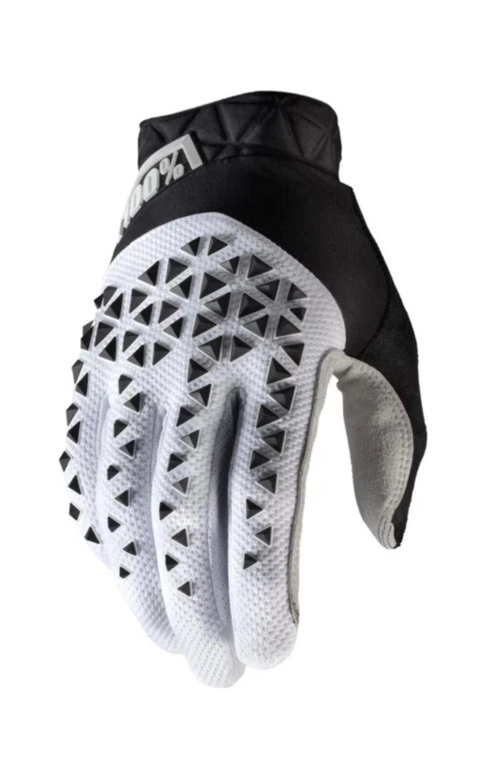 100% Geomatic Gloves - White / Black - Multiple Sizes