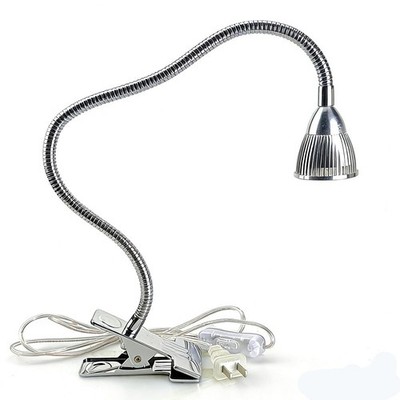 5W 5x1W Cool White Clamp Clip on 19inch Flexible Gooseneck High Power LED Des...