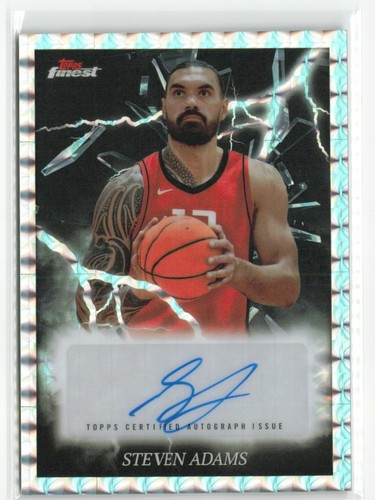 2024-25 Topps Finest Steven Adams #ES-SA Electrifying Auto -