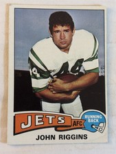 1975 Topps #313 John Riggins NY Jets