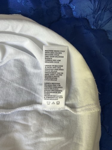 JAMES PERSE MBEL3629 £210 White Cotton Lotus Long Sleeve T-Shirt 3 Large NEW - Picture 9 of 11