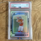 2024 Donruss Optic Rated Rookie Bo Nix #209 Holo PSA 9 Broncos