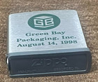 1998 Vintage Green Bay Packaging, Inc. Tape Measure Advert, Zippo Tape Measure — photo 9