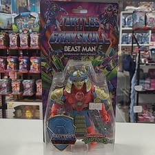 Mattel Turtles Of Grayskull MOTU TMNT Beast Man Samurai Action Figure