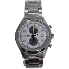 Citizen Eco-Drive Watch Men's Chronograph Solar 10ATM 43mm CA7028-81A New