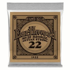 Ernie Ball Earthwood 80/20 Bronze Acoustic Guitar Strings .022 - 6 Pack