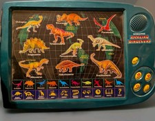 Vtg Green Interactive Amazing Dinosaurs Kids ...
