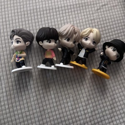 BTS Meal McDonald's TinyTAN Figures 5 Members No Card Or BOX