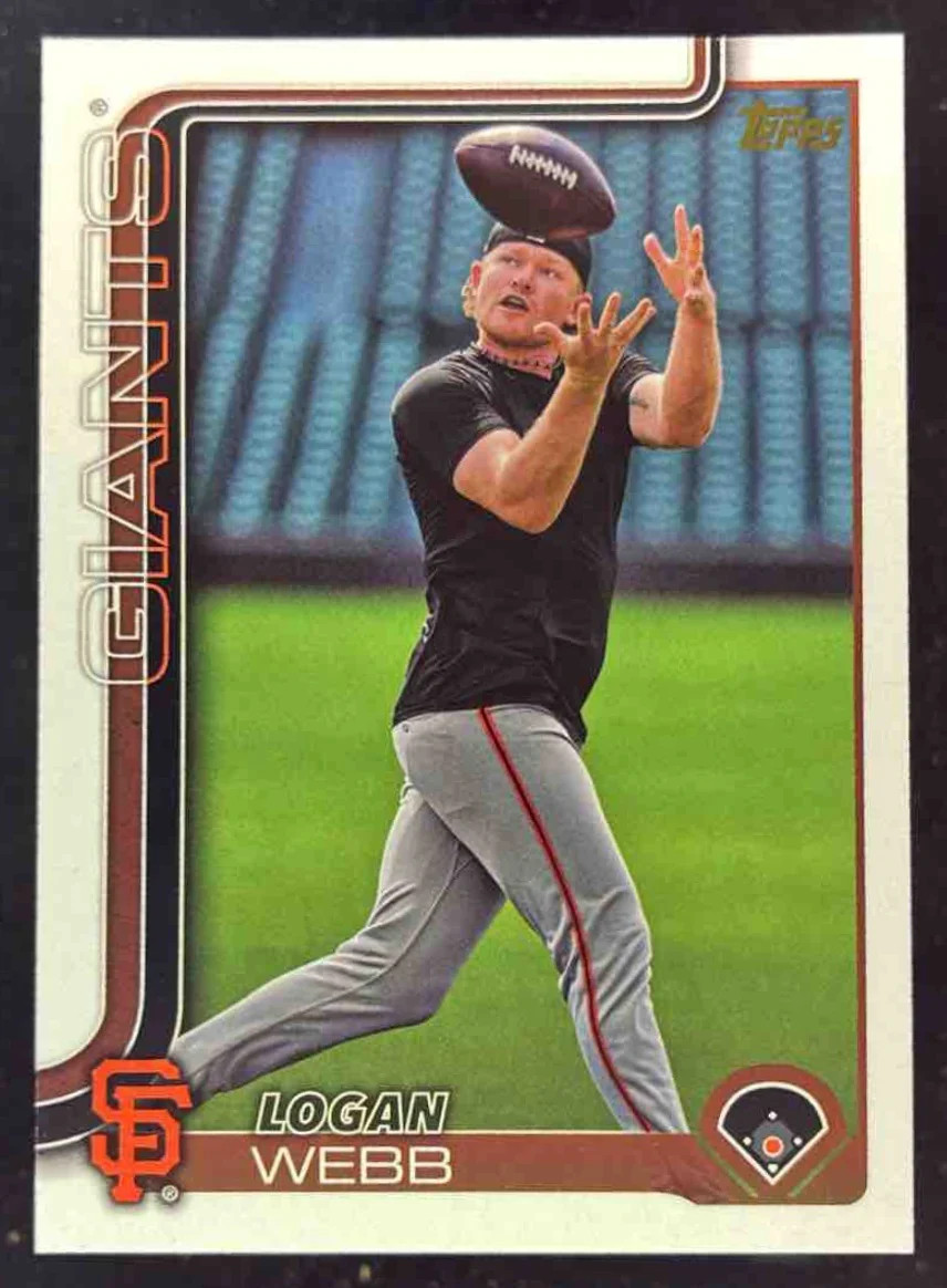 2025 Topps Golden Mirror Variation SSP #242 Logan Webb