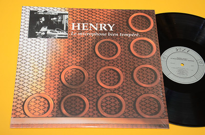 Pierre Henry LP Microphone Tempered 180g Virgin Vinyl NM