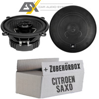 ESX Lautsprecher FüR Citroen Saxo Boxen 13Cm Koax Auto Einbausatz Einbauset PKW
